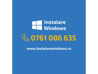 Instalare Windows in Bucuresti si Ilfov, la domiciliu sau sediu