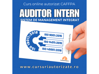 Curs online autorizat Auditor Intern SMI