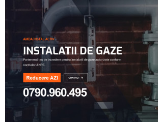 Instalatii Gaze Bucuresti. Firma autorizata ANRE. Reducere AZI