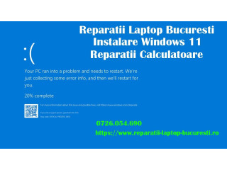 Reparatii laptop Bucuresti - Instalare windows la domiciliu Service PC Bucuresti si IIfov