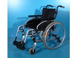 Scaun cu rotile din aluminiu B+B / latime sezut 43 cm