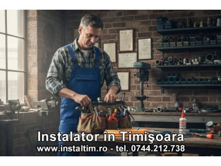 Instalator în Timișoara, apă, centrale termice, climatizare...