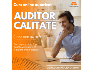 Curs Auditor în domeniul calității