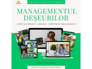 ️ Curs Managementul deșeurilor