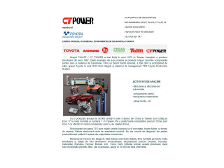 Stivuitor Nou CT Power O Marca A Toyota, Nr 1 In Lume