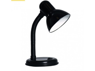 Lampa birou clasica E27, negru