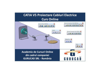 CATIA V5 | Modelare Proiectare Cabluri Electrice 3D + 2D | CURS ONLINE