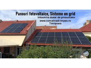 Panouri fotovoltaice sisteme on grid electrician Timisoara