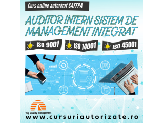 Auditor intern sistem de management integrat - Curs autorizat de CAFFPA